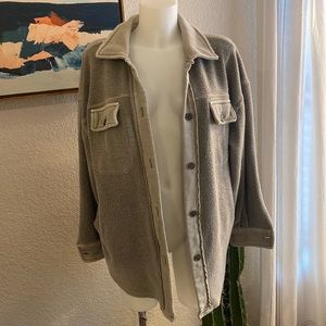 Free People Ruby Jacket Shacket Dirty Olive size xs